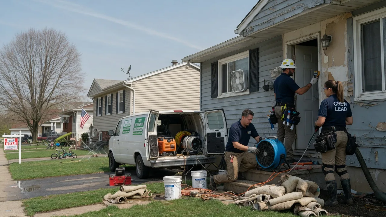 Flood Cleanup in Blue Mounds, WI near me